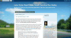 Desktop Screenshot of lakewylierealestatesouthcarolina29710.blogspot.com