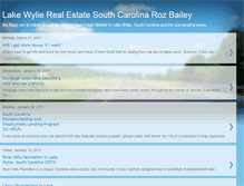 Tablet Screenshot of lakewylierealestatesouthcarolina29710.blogspot.com