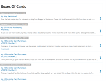 Tablet Screenshot of boxesofcards.blogspot.com