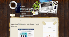 Desktop Screenshot of hackinggod.blogspot.com