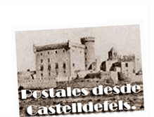 Tablet Screenshot of postalesdesdecastelldefels.blogspot.com