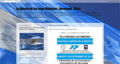 Desktop Screenshot of laguerrademalvinashernando.blogspot.com
