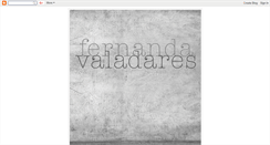 Desktop Screenshot of fernandavaladares.blogspot.com