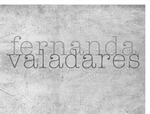 Tablet Screenshot of fernandavaladares.blogspot.com