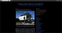 Desktop Screenshot of oaklandspaceacademy.blogspot.com