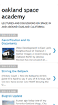 Mobile Screenshot of oaklandspaceacademy.blogspot.com