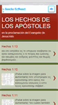 Mobile Screenshot of hechosdelosapostoles.blogspot.com