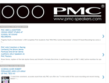 Tablet Screenshot of pmc-speakers.blogspot.com