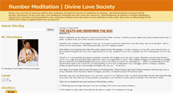 Desktop Screenshot of numbermeditation.blogspot.com