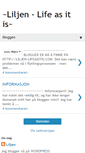 Mobile Screenshot of liljen-lifeasitis.blogspot.com