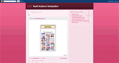 Desktop Screenshot of liselikizlarinfantezileri.blogspot.com