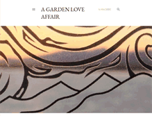 Tablet Screenshot of gardenloveaffair.blogspot.com