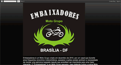 Desktop Screenshot of embaixadoresmg.blogspot.com