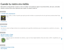 Tablet Screenshot of cuandoturostroeraniebla.blogspot.com