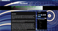 Desktop Screenshot of drbucknerdland.blogspot.com