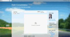 Desktop Screenshot of debt-consolidation99.blogspot.com