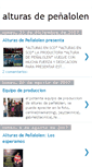 Mobile Screenshot of alturasdepenalolen.blogspot.com