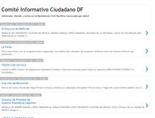 Tablet Screenshot of comiteinformativociudadano.blogspot.com