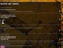 Tablet Screenshot of butohartwaves.blogspot.com