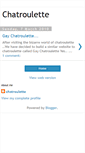 Mobile Screenshot of gaychatroulette.blogspot.com