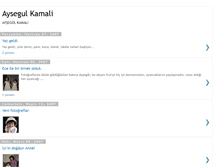 Tablet Screenshot of kamali-aysegul.blogspot.com