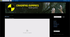 Desktop Screenshot of crashpaddummies.blogspot.com