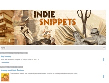 Tablet Screenshot of indiesnippets.blogspot.com