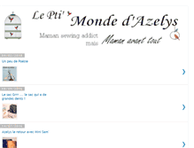 Tablet Screenshot of leptmondedazelys.blogspot.com