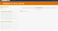 Desktop Screenshot of albalatedelcincaliberal.blogspot.com