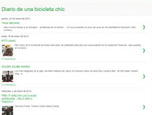 Tablet Screenshot of diariodeunabicicletachic.blogspot.com