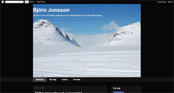 Desktop Screenshot of bjoernjonsson.blogspot.com
