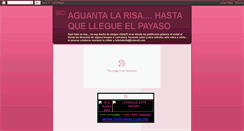 Desktop Screenshot of aguantatelarisa.blogspot.com