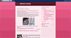 Desktop Screenshot of miriamcatena.blogspot.com