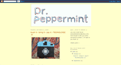 Desktop Screenshot of doctorpeppermint.blogspot.com