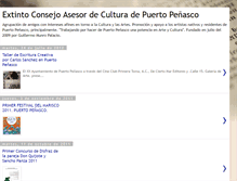 Tablet Screenshot of consejoasesordeculturapp.blogspot.com
