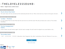 Tablet Screenshot of lovelesssound.blogspot.com