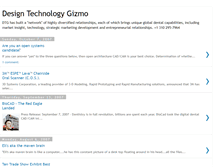 Tablet Screenshot of designtechnologygizmo.blogspot.com