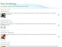 Tablet Screenshot of desiscribblings.blogspot.com