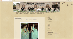 Desktop Screenshot of mcroncreations.blogspot.com