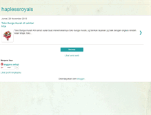 Tablet Screenshot of haplessroyals.blogspot.com