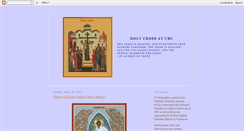 Desktop Screenshot of holycrossubc.blogspot.com