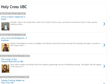 Tablet Screenshot of holycrossubc.blogspot.com