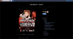 Desktop Screenshot of grabbys2009.blogspot.com