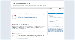 Desktop Screenshot of phim-tam-long-cha-me.blogspot.com