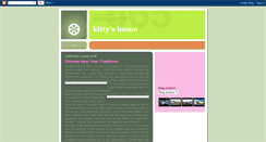 Desktop Screenshot of kittydehome.blogspot.com