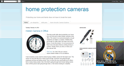 Desktop Screenshot of home-protection-cameras.blogspot.com