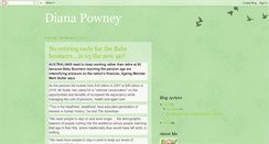 Desktop Screenshot of dianapowney.blogspot.com