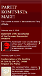 Mobile Screenshot of communistpartymalta.blogspot.com