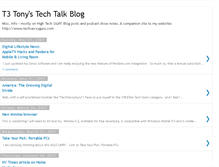 Tablet Screenshot of ajvtechtalk.blogspot.com