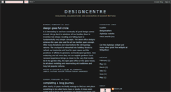 Desktop Screenshot of designcentre.blogspot.com